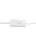Miniatyrbilde 9 av 10: Nattbordslampe Gullbase 46 cm Kremfarget Base Stoffskjerm Moderne Minimalistisk