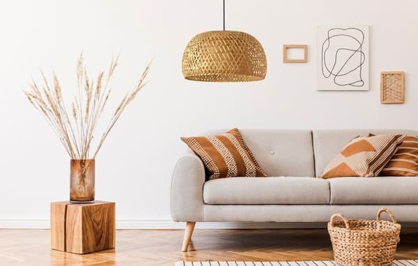 LOFT VEDHÆNG LAMPE BOHO NATURAL APP886-1CP