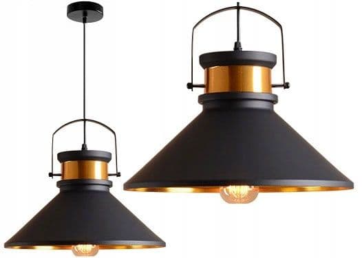 LOFTSLAMPE ASTI B SORT