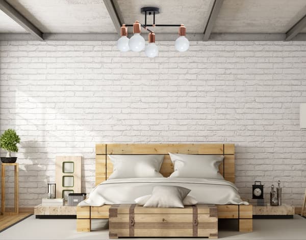 TAK HÄNGANDE LAMPA FYRDUBBEL 392200 ROSÉGULD