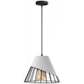 Miniatyrbild 2 av 5: TAK PENDEL LAMPA SKUGGA METALL APP228-1CP VIT