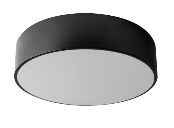PLAFOND LAMPA 30CM RUND TAK APP640-2C SVART
