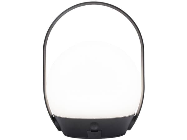 Lutec CARDI 6501702330 LED-bordlampe LED (RGB) LED 3.30 W Sort
