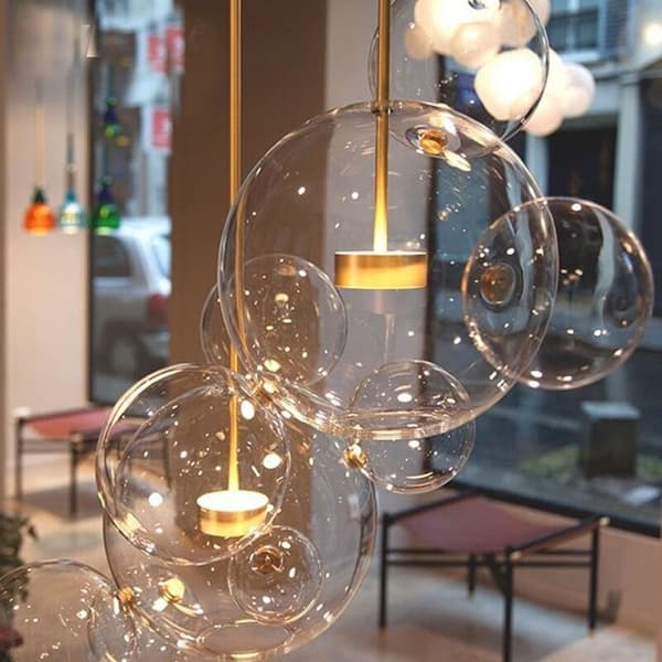 TAK HÄNGANDE LAMPA GLAS SFÄRER APP650-CP