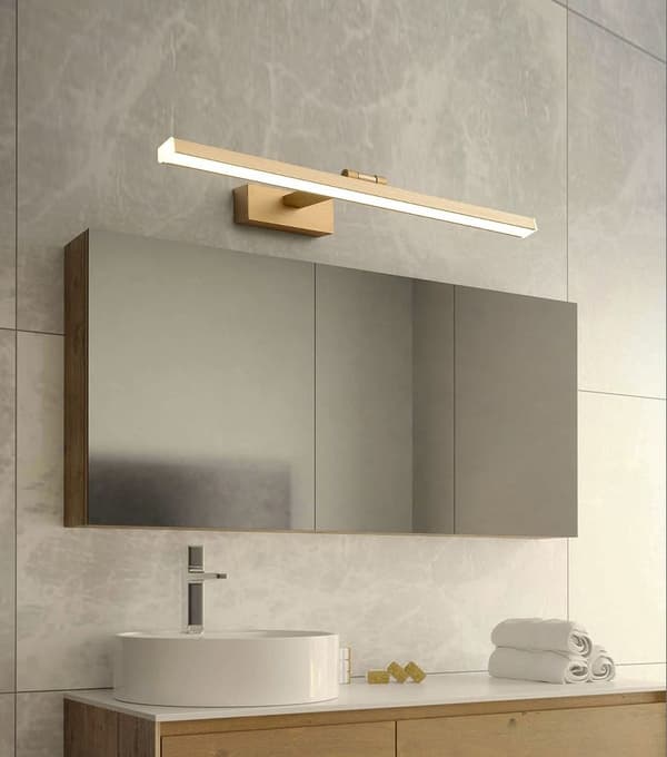 VÆGLAMPE LED GULD 60CM APP834-1W