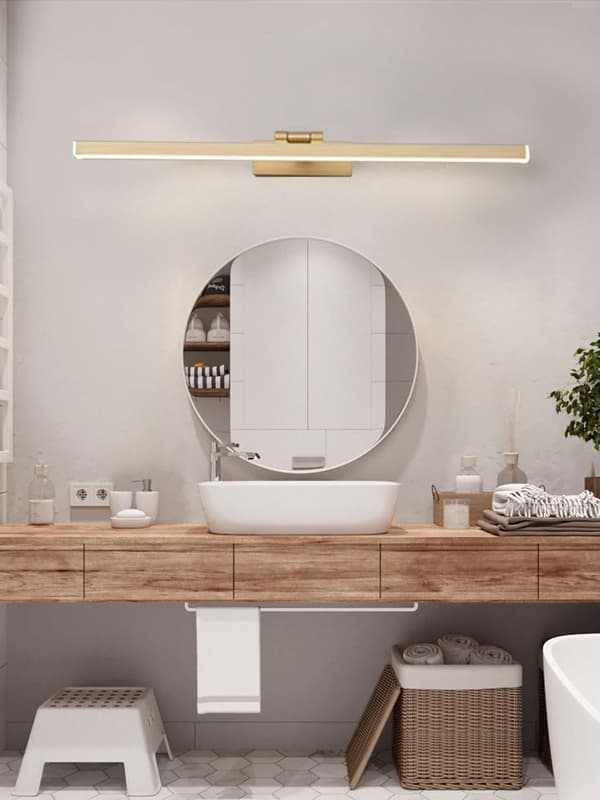 VÆGLAMPE LED GULD 60CM APP834-1W