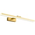Miniatyrbillede 1 af 7: VÆGLAMPE LED GULD 60CM APP834-1W