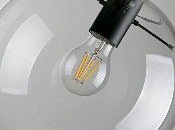 LASSI GLAS PENDEL LOFTSLAMPE 25 CM APP307-1CP SORT