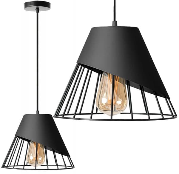 LOFT PENDUL LAMPESKÆRM METAL APP227-1CP SORT
