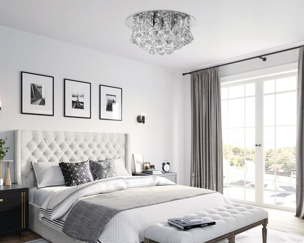 KRISTALLILAMPPU PLAFOND APP1039-3C KROM