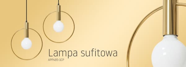 TAK HÄNGANDE LAMPA APP485-1CP GULD