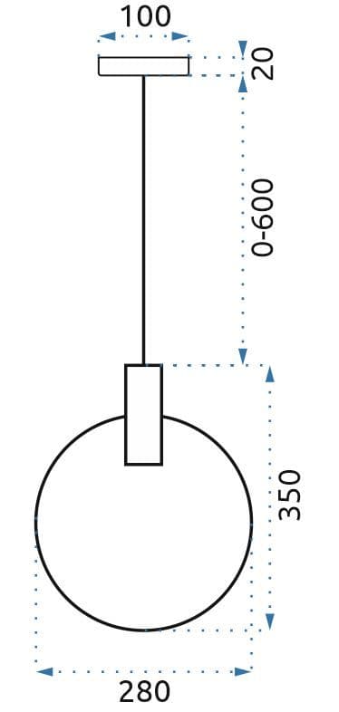TAK HÄNGANDE LAMPA APP485-1CP GULD