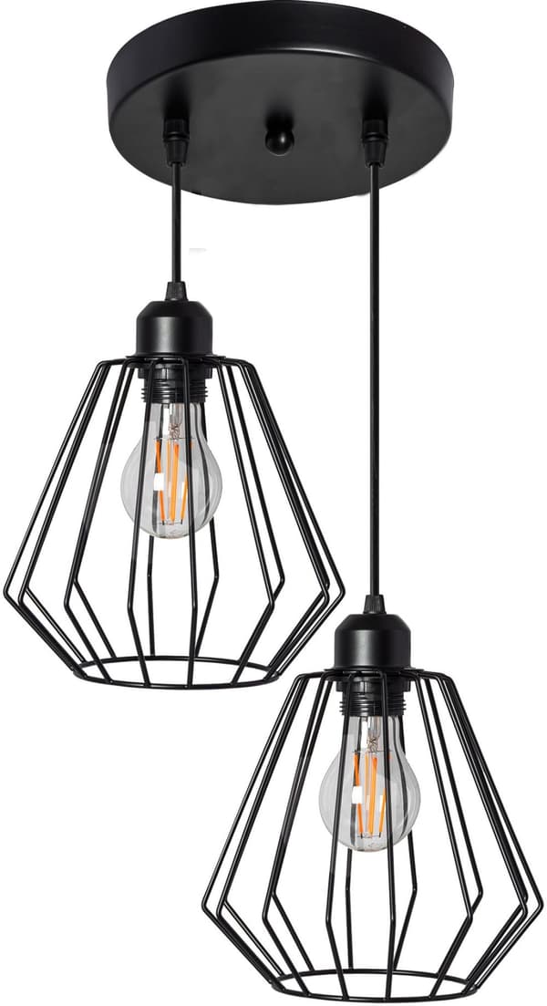 LOFT VEDHÆNG LAMPE DOBBELT METAL LOFT 392196