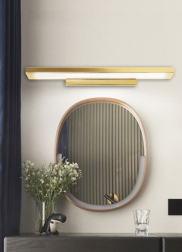 VÆGLAMPE LED GULD 40CM APP836-1W