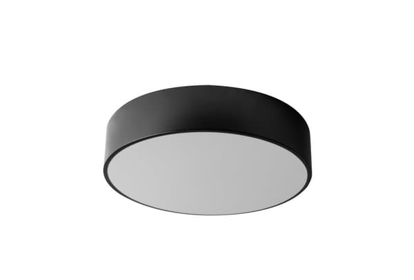 PLAFOND LAMPA 40CM RUND TAK APP642-3C SVART