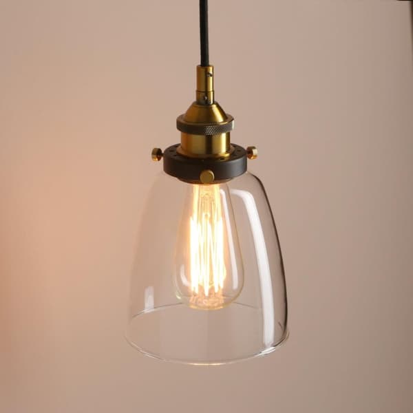GLAS HÄNGANDE TAKLAMPA VERTO D