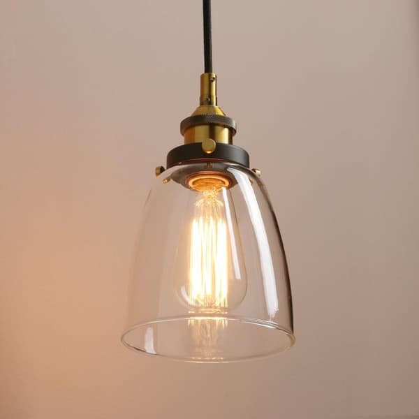 GLAS HÄNGANDE TAKLAMPA VERTO D