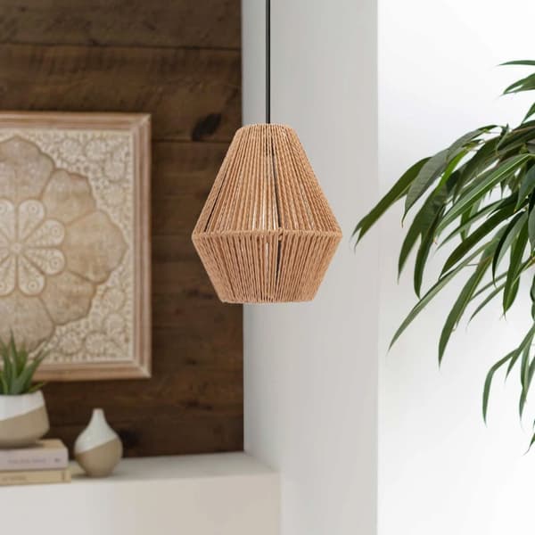 BOHO VEDHÆNG LAMPE APP1150-1W TRÆ