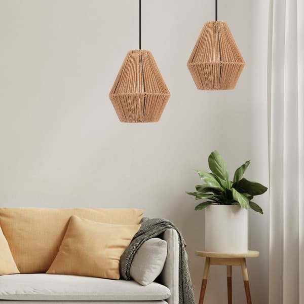 BOHO VEDHÆNG LAMPE APP1150-1W TRÆ