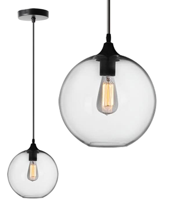 GLAS HÄNGANDE TAKLAMPA APP311-1CP LOFT