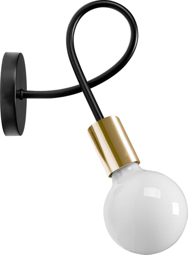 LOFT PARADISE METAL VÆG SCONCE LAMPE APP516-1W GULD