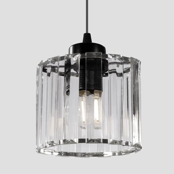 KRYSTAL LOFTSLAMPE APP511-1CP SORT