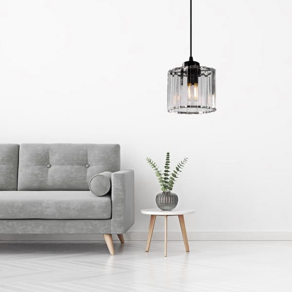 KRYSTAL LOFTSLAMPE APP511-1CP SORT