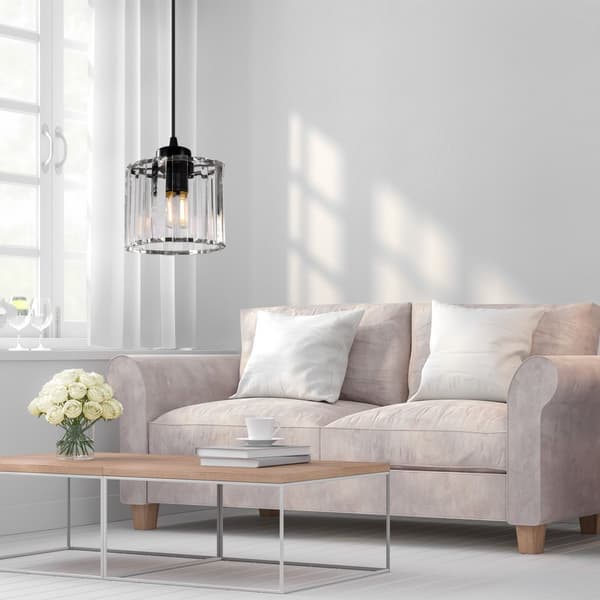 KRYSTAL LOFTSLAMPE APP511-1CP SORT
