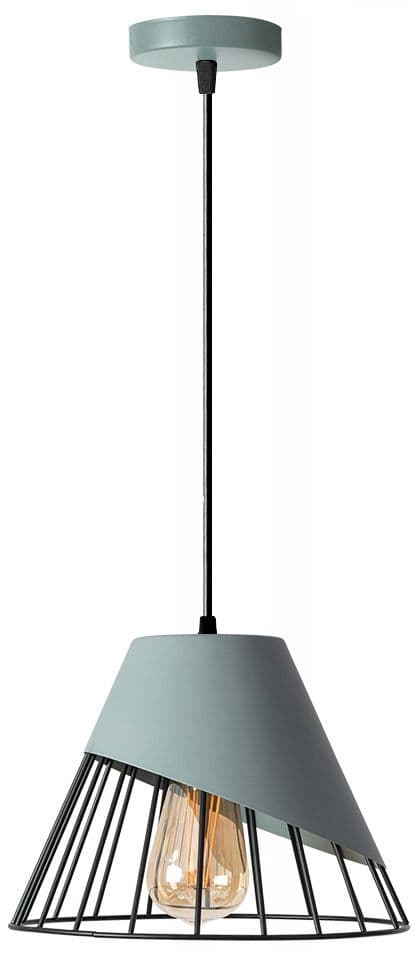 LOFT PENDEL LAMPESKÆRM METAL APP229-1CP GRÅ