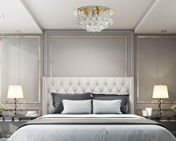 KRYSTALLAMPE PLAFOND APP1038-3CP GULD