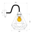 Miniatyrbillede 5 af 5: RENO LAMPE 180986C