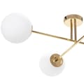 Miniatyrbild 4 av 8: TAKLAMPA APP1248-4CP GULD