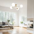 Miniatyrbild 7 av 8: TAKLAMPA APP1248-4CP GULD