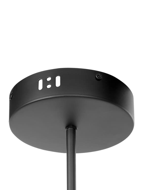 Pendellampe Svart Metall LED 4 lys Moderne design Dekorativ Belysning Taklampe Kjøkken Spisestue