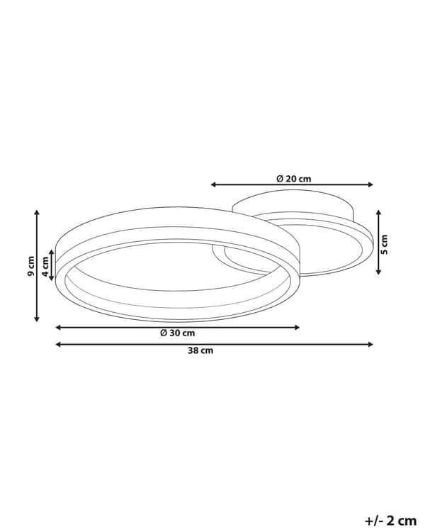 Taklampe Brun LED Aluminium Rund Sirkel Glamorøs Minimalistisk Dekorativ Belysning Soverom Stue