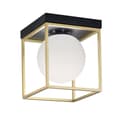 Miniatyrbillede 1 af 6: LOFTSLAMPE PLAFOND APP1166-1C GULD HVID