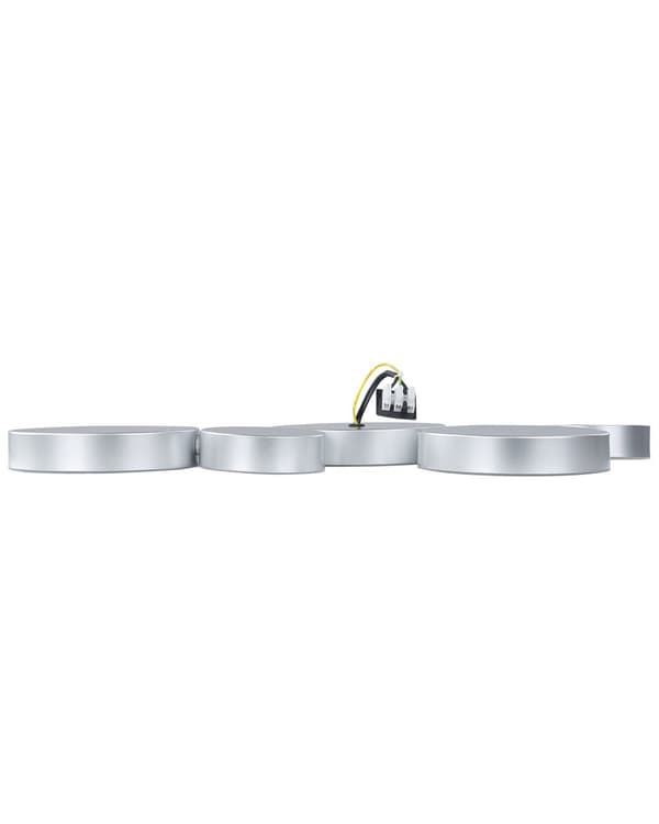 Taklampe Sølv Jern Integrert LED 5 runde lys Dekorativ Moderne Glamour Belysning