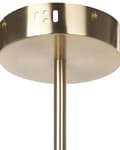 Miniatyrbilde 8 av 9: Pendellampe Gull Metall 4 lys Minimalistisk Moderne Stue Soverom Belysning Taklampe