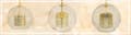 Miniatyrbild 6 av 9: LOFT GLAS HÄNGANDE LAMPA APP556-1CP 30CM GULD