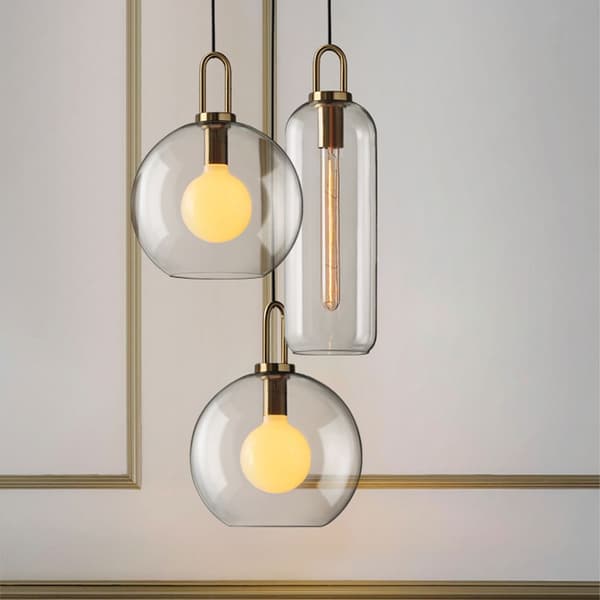 LOFT VEDHÆNG LAMPE GLASKUGLE 25CM APP630-1CP