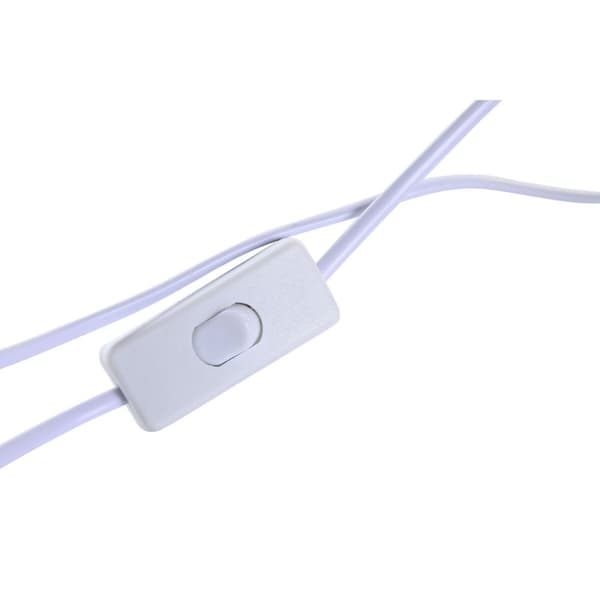 Bordslampa DKD Home Decor Tyg Polyester Grön Kräm Stengods 220 V 40 W (2 antal) (16 x 16 x 27 cm)