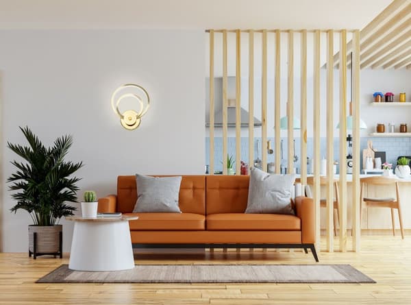 VÆGLAMPE LED VÆGLAMPE APP1043-W GULD