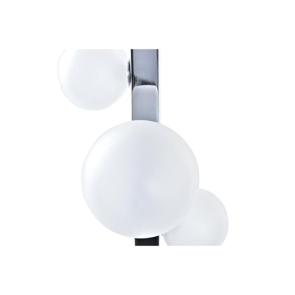 Pöytälamppu DKD Home Decor Valkoinen Hopeinen Kristalli Marmori 220 V 15 x 15 x 68 cm
