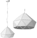 Miniatyrbillede 1 af 5: LOFT METAL VEDHÆNG LAMPE APP237-1CP HVID