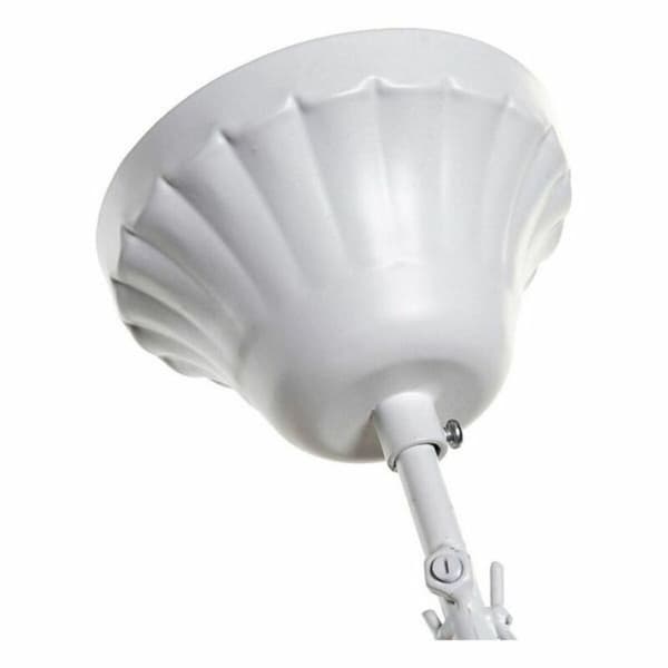 Loftslampe DKD Home Decor Hvid Metal Træ MDF 40 W 220 V 50 x 50 x 128 cm