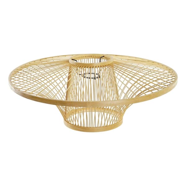 Lampeskærm DKD Home Decor Bambus (50 x 50 x 20 cm)