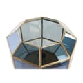 Miniatyrbillede 4 af 4: Bordlampe DKD Home Decor Krystal Blå Gylden 220 V Kobber 50 W Moderne (29 x 29 x 25 cm)