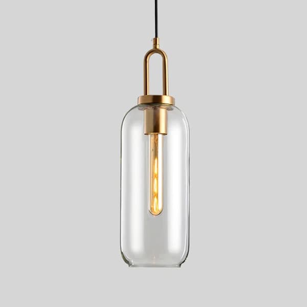 GLASRØR VEDHÆNG LOFTSLAMPE APP631-1CP