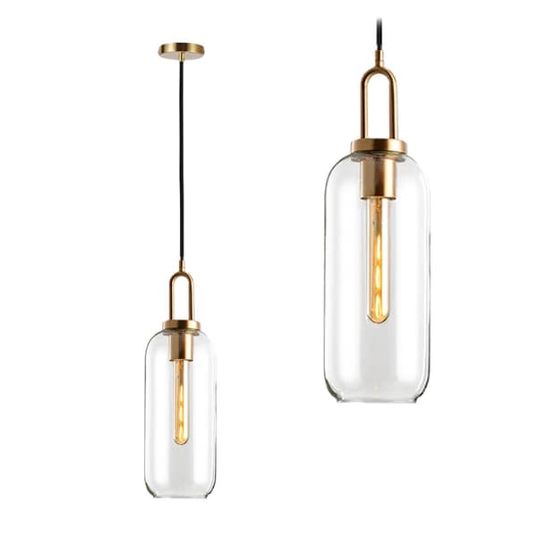 GLASRØR VEDHÆNG LOFTSLAMPE APP631-1CP