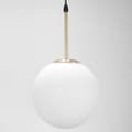 Miniatyrbild 3 av 5: VÄGGLAMPA VÄGGLAMPA GLAS SFÄR APP653-1W GULD